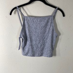 Topshop  Soft Cropped Tank Top